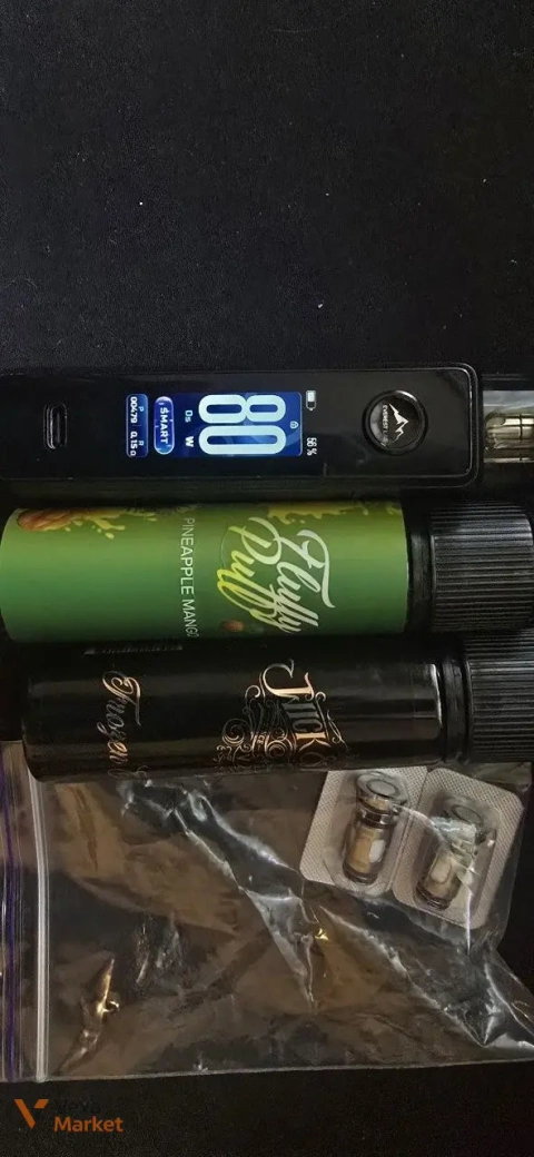 Voopoo Drag X3 + 2 жидкости + 2 испарителя