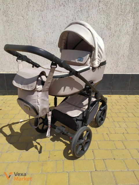 Вживаний візочок 2 в 1 Baby Pram з гелевими колесами