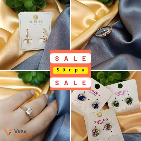 Xuping Jewelry серьги и кольца