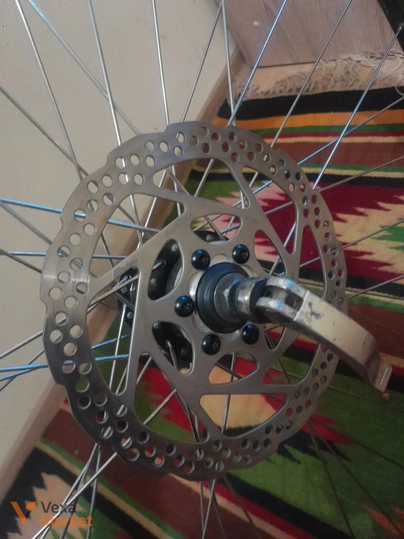 Заднє колесо 29" під касету з ротором Shimano 160mm та покришкою Maxxis Rekon — фото 5