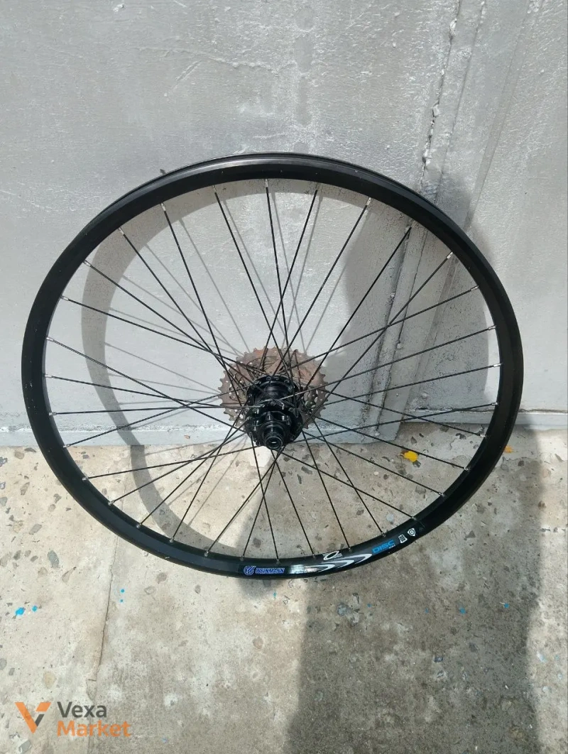 Заднє колесо Disk Bull 26" з втулкою Formula та касетою Sun Race 8 11-34 — фото 2
