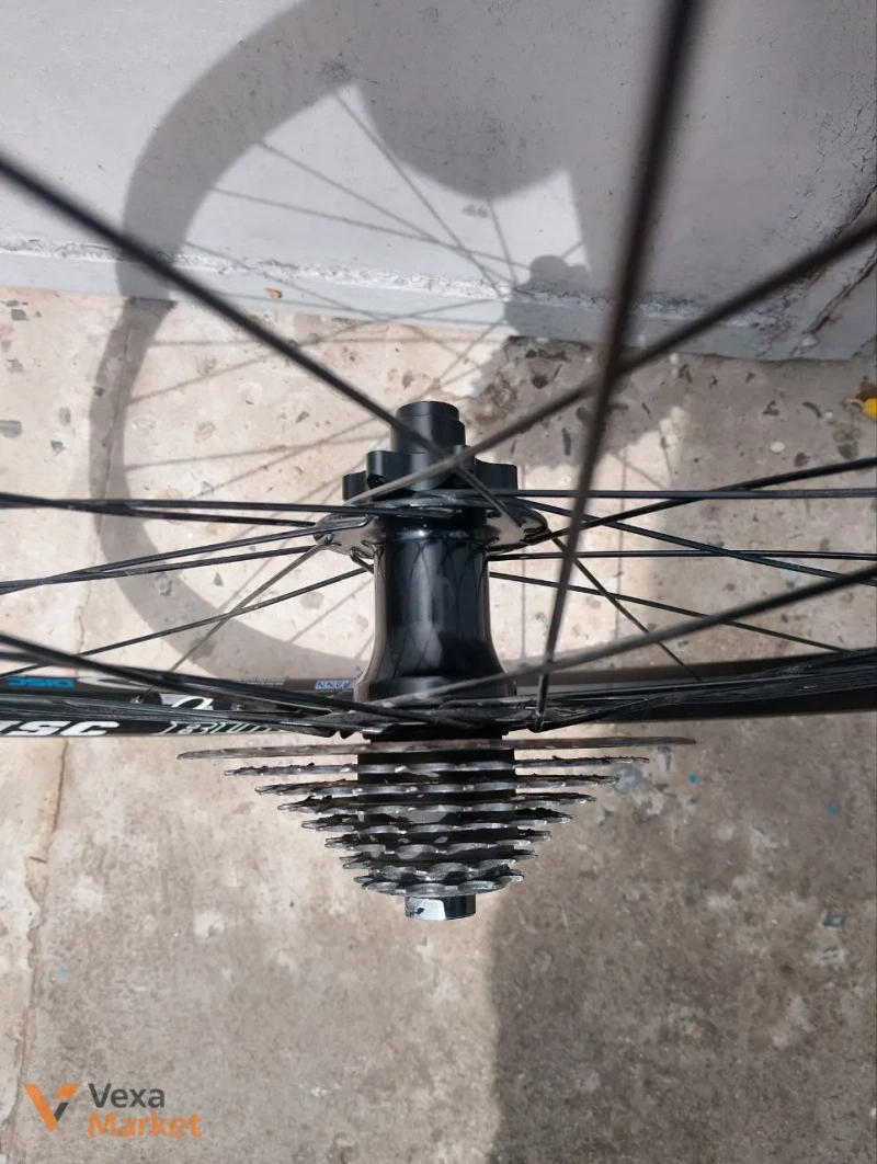 Заднє колесо Disk Bull 26" з втулкою Formula та касетою Sun Race 8 11-34 — фото 3