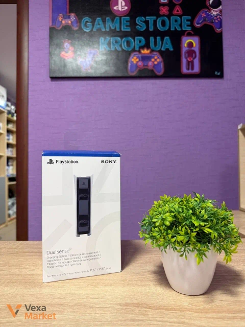 Зарядна станція для геймпадів PlayStation 5 DualSense