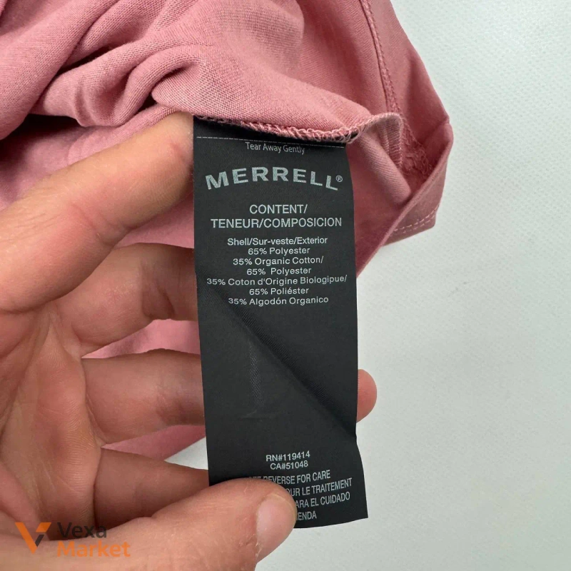 Женская футболка Merrell хлопок полиэстер — фото 5