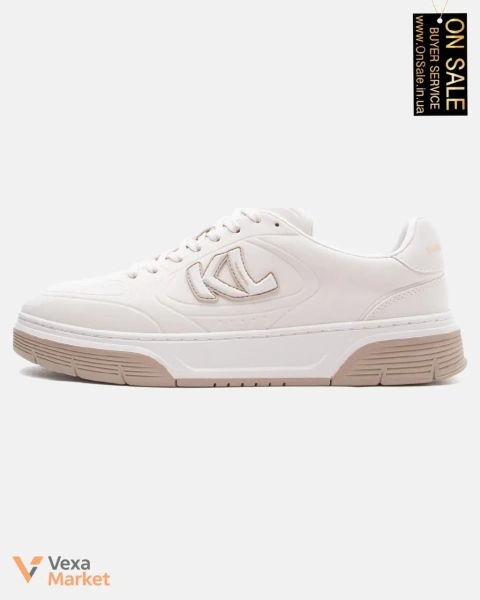 Женские кроссовки Karl Lagerfeld Kourtney Skuba Emboss молочные