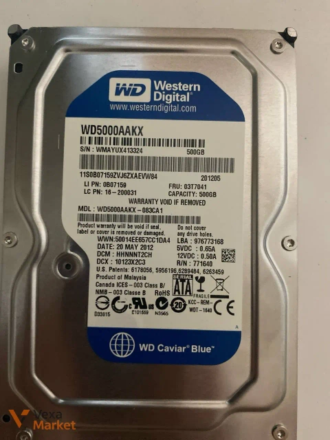 Жесткий диск Western Digital WD5000AAKX 500GB