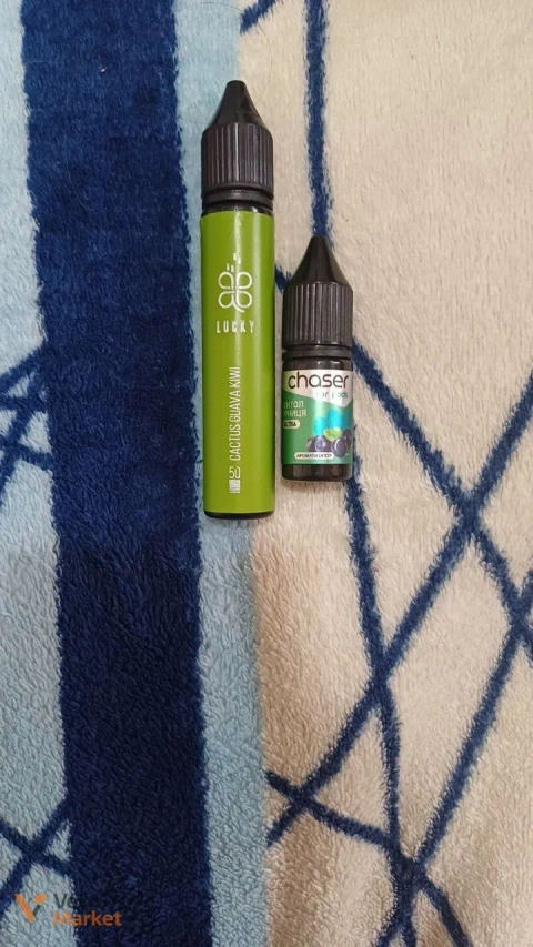 Жидкости для вейпа Chaser и Lucky Cactus Guava Kiwi