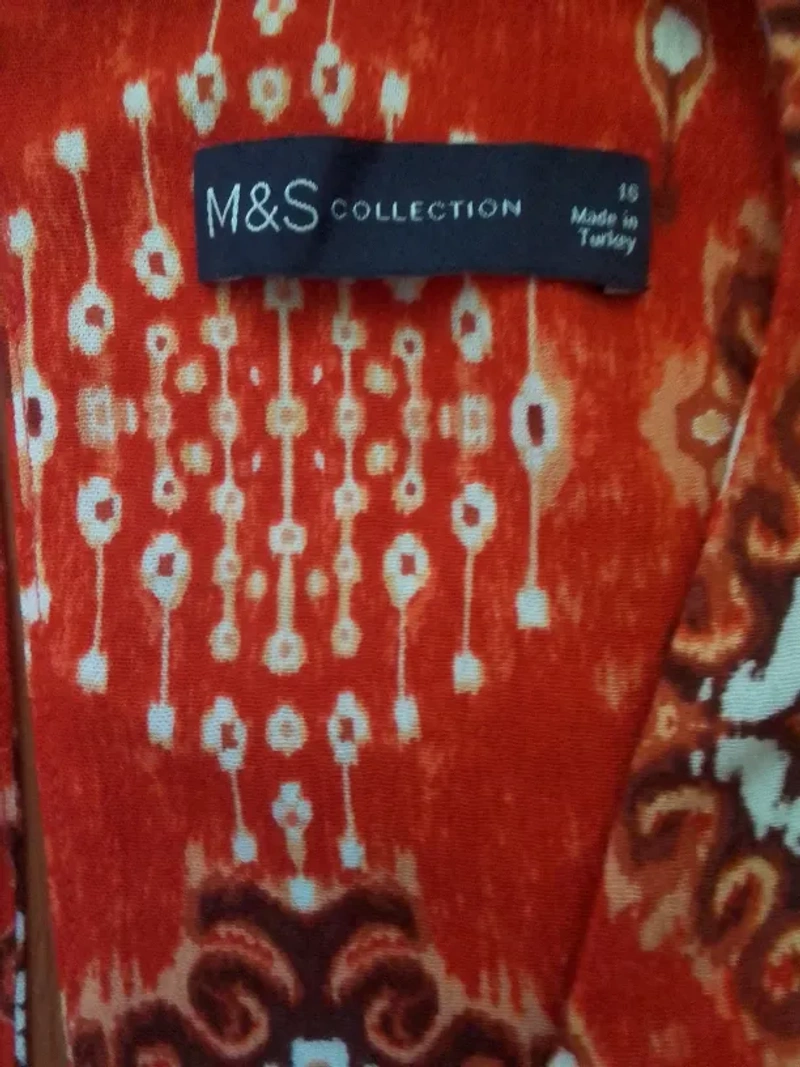 Жіноча сукня максі з віскози M&S р.52-54. — фото 6