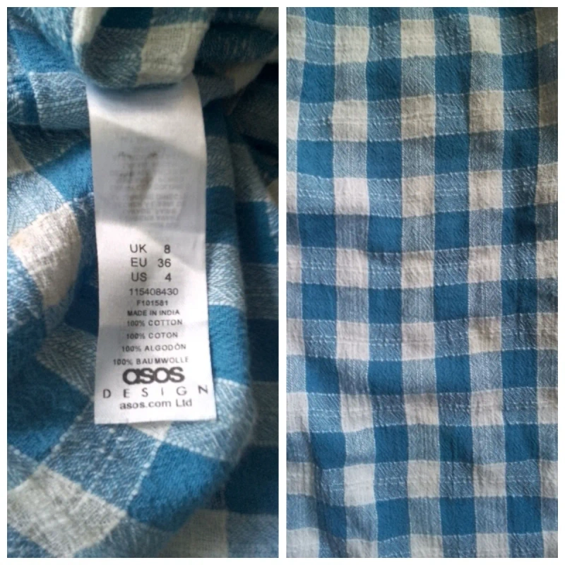 Жіночий брючний комбінезон з бавовни Asos р.46-48. — фото 8