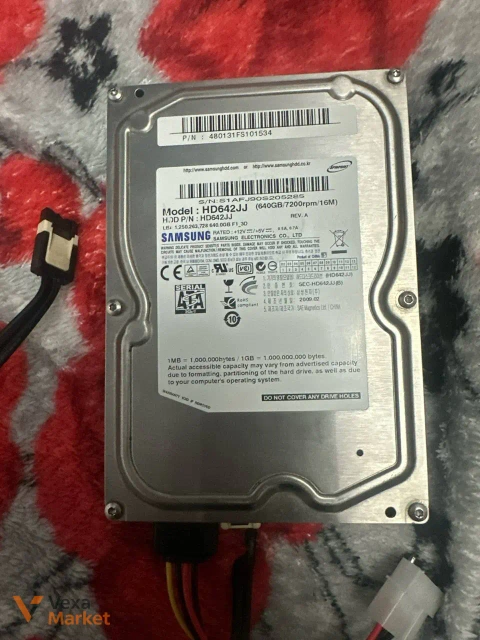 Жорсткий диск Samsung SATA II 640GB 7200rpm 16MB