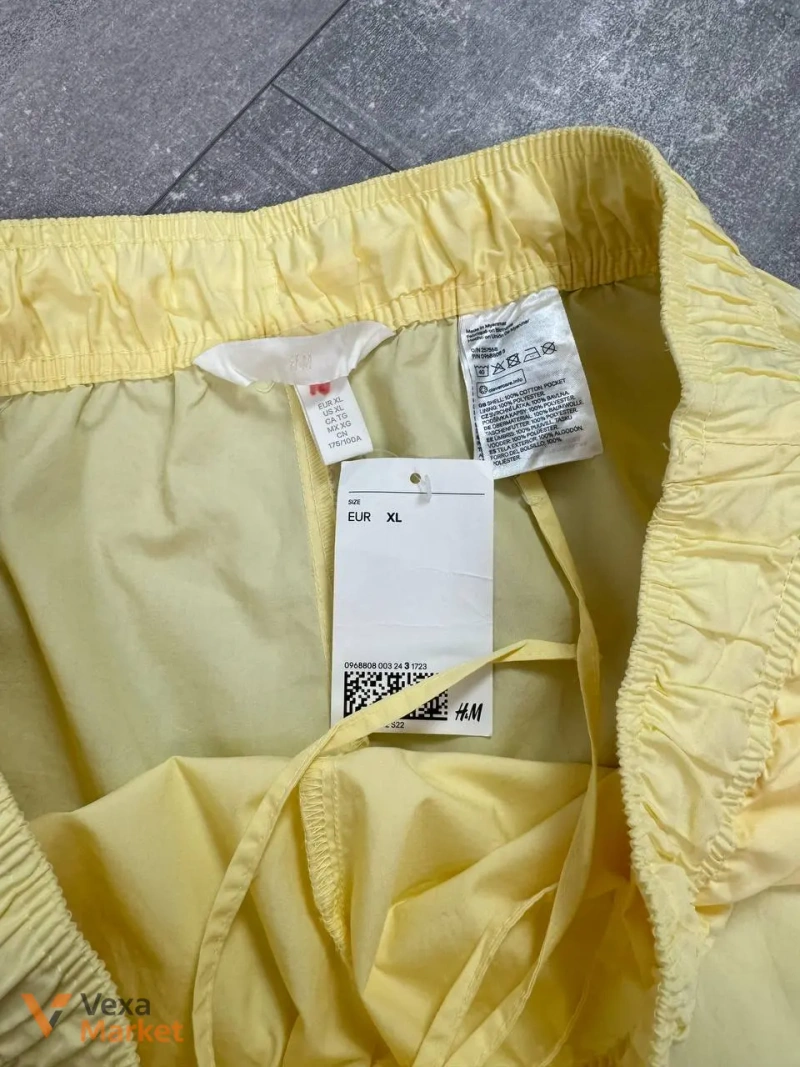 Жовті котонові шорти H&M EUR XL / 50-52 — фото 3