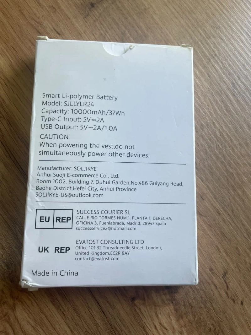 Зовнішній акумулятор Power Bank 10000 mAh універсальний портативний — фото 2