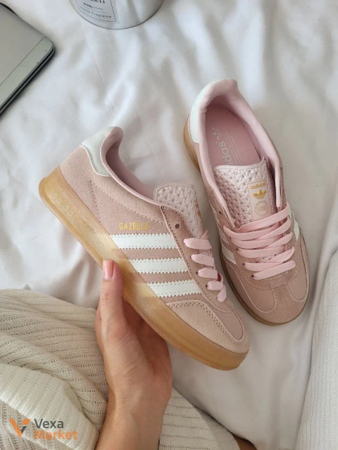 Adidas Gazelle Pink замша