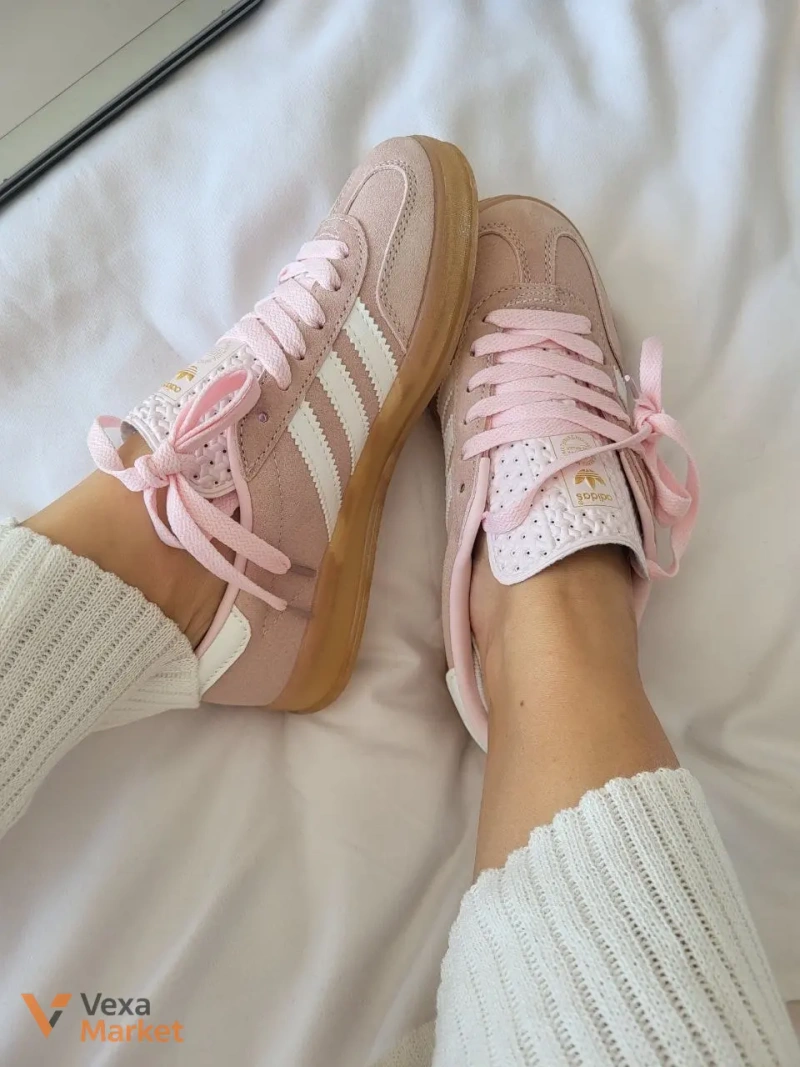 Adidas Gazelle Pink замша — фото 5