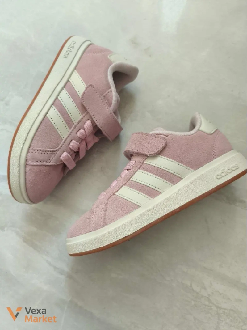 Adidas Рожеві кросівки для дівчинки — фото 2