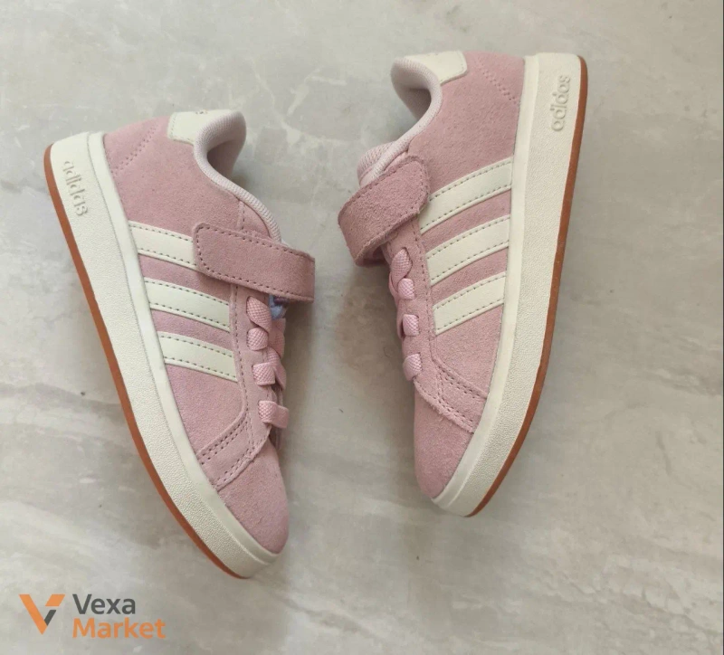 Adidas Рожеві кросівки для дівчинки — фото 3