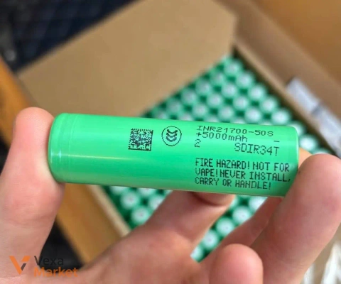 Акумулятор Samsung 50S 21700 (5000 mAh, 25A–45A)
