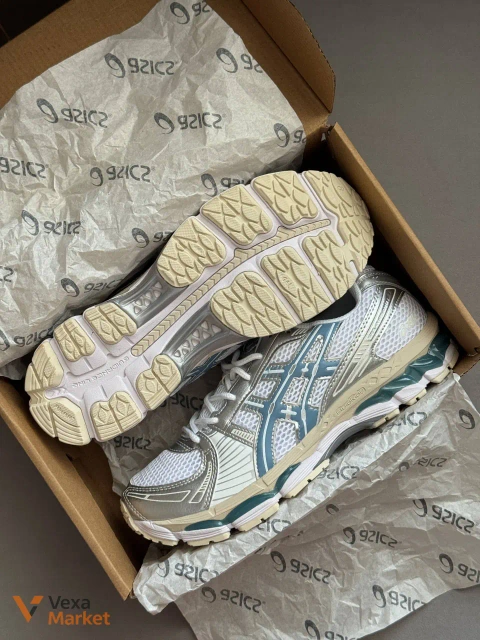 Asics Gel-Kayano 12.1 White Dolphin