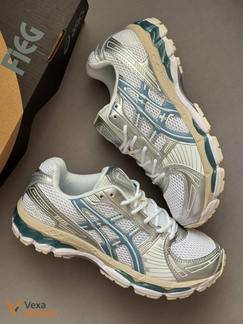 Asics Gel-Kayano 12.1 White Dolphin — фото 2