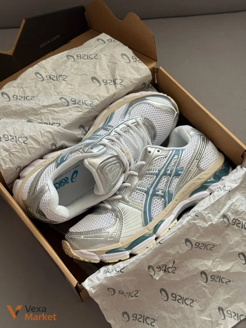 Asics Gel-Kayano 12.1 White Dolphin — фото 3