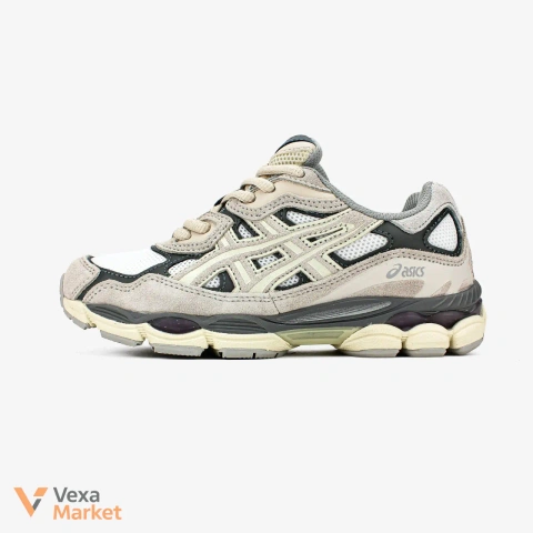 Asics Gel-NYC "Grey/Beige" Шкіра+Текстиль