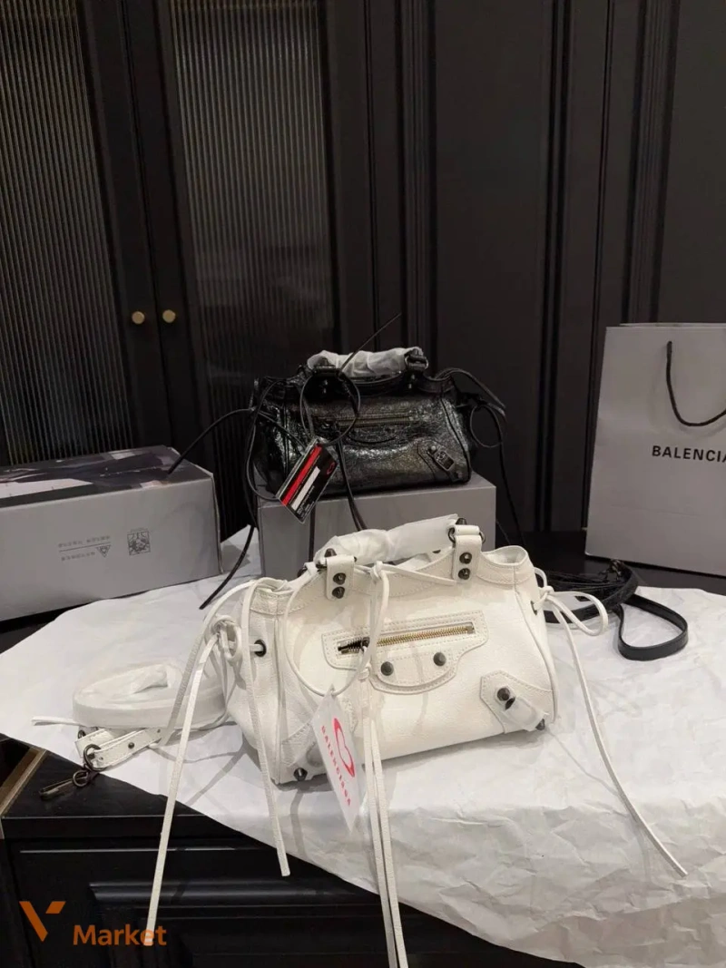 Balenciaga Le City Bag шкіряна 23х15 — фото 2