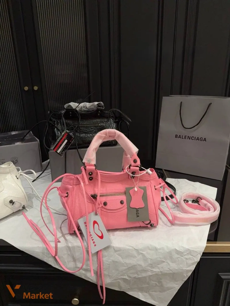 Balenciaga Le City Bag шкіряна 23х15 — фото 3