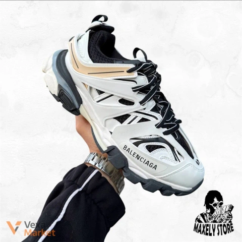 Balenciaga Track White Black кросівки