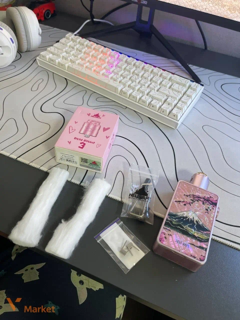 Батарейний мод Lost Vape Centaurus M200 з баком, койлами та ватою