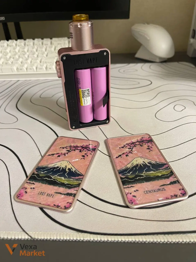 Батарейний мод Lost Vape Centaurus M200 з баком, койлами та ватою — фото 5