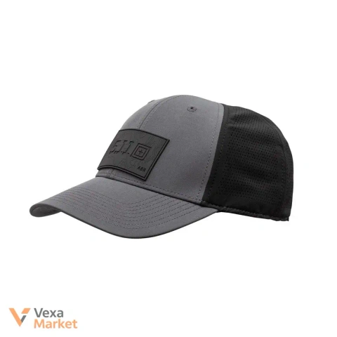 Бейсболка 5.11 Tactical Topo Box Vent-Tac Сіра Оригінал