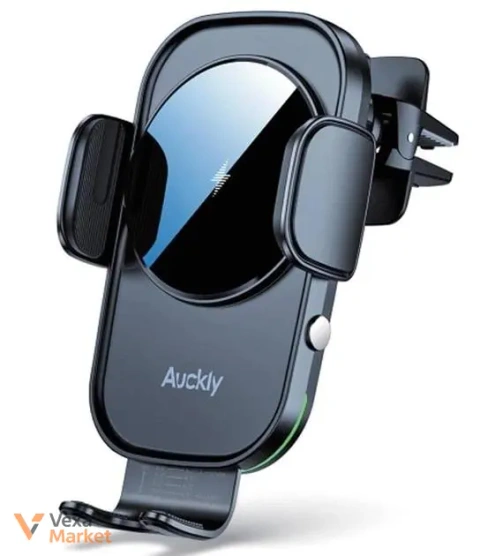 Бездротовий зарядний пристрій Auckly CW15 Qi 15Вт Black