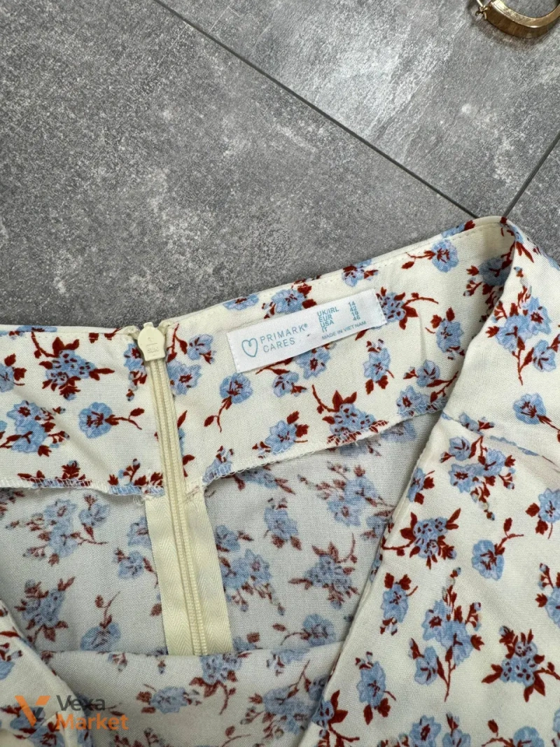 Біла міді спідниця в квітковий принт від Primark — фото 4