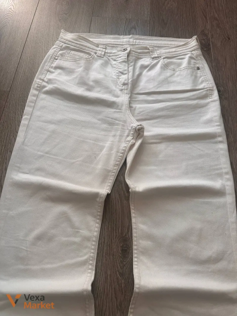 Білі джинси Bootcut — фото 2