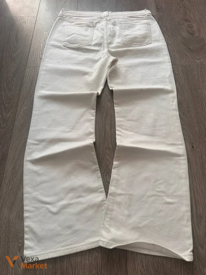 Білі джинси Bootcut — фото 3
