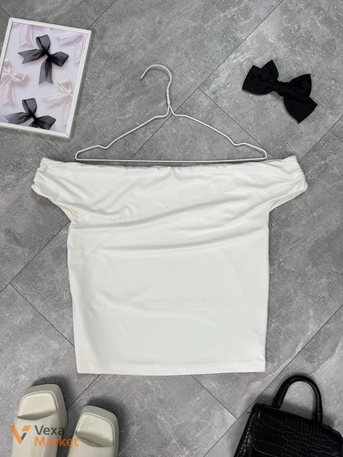 Білий топ H&M розмір XL