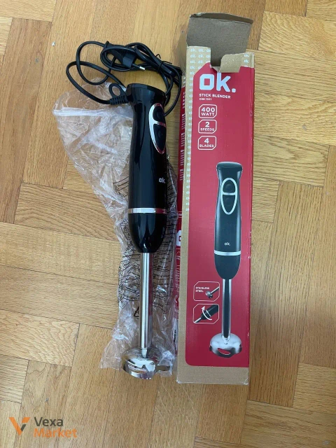 Блендер OK. 400W, 2 скорости, 4 лезвия