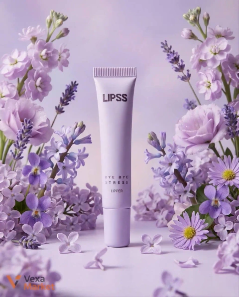 Блиск для губ Lipss Ceramides & Peptides Lipper Bye Bye Stress ліловий