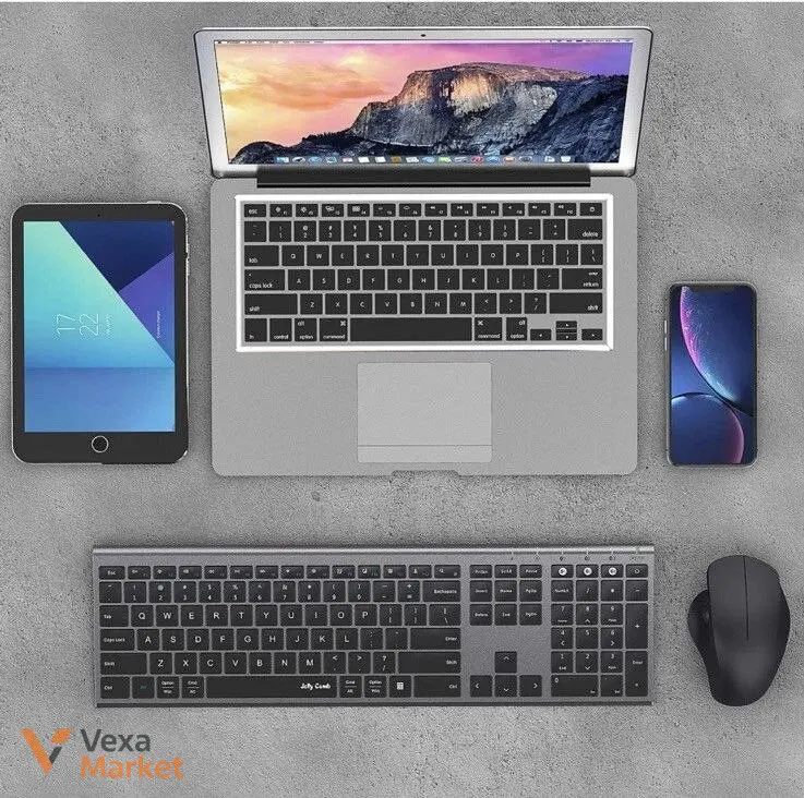 Bluetooth-клавіатура Jelly Comb GK117A повнорозмірна — фото 6
