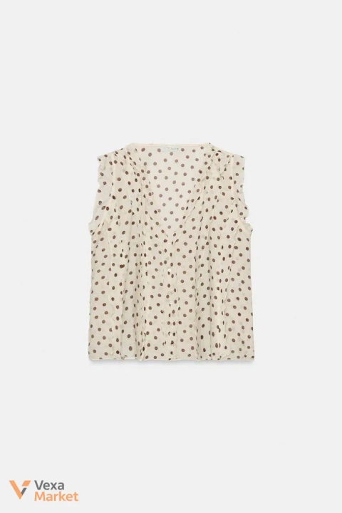 Блузка Zara в горошек, размер S