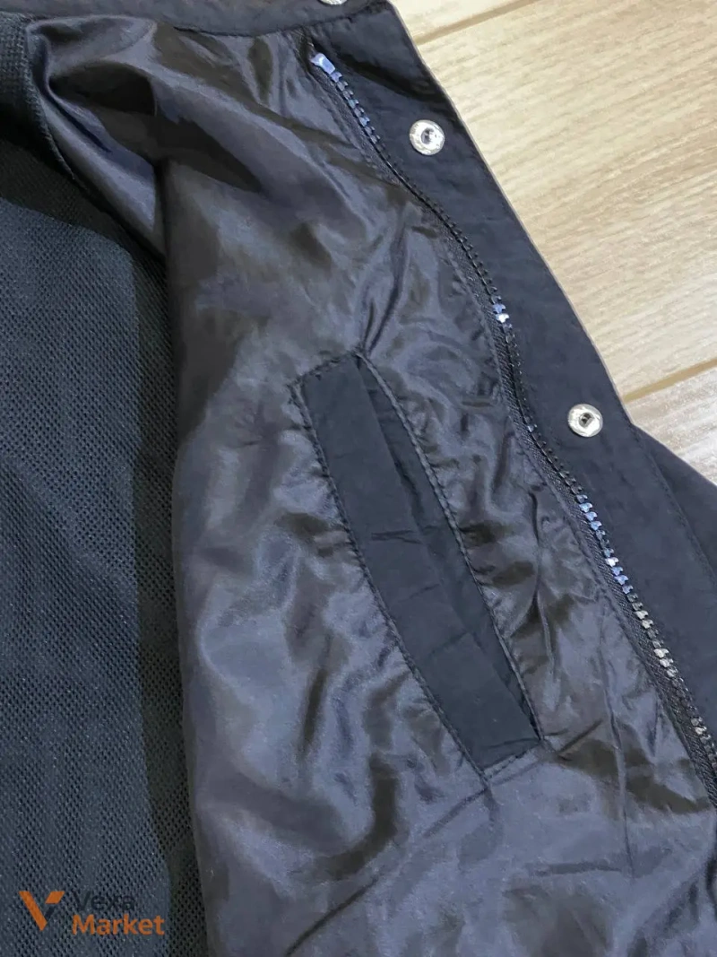 Brave Soul Mens Pearson Shacket Navy — фото 4
