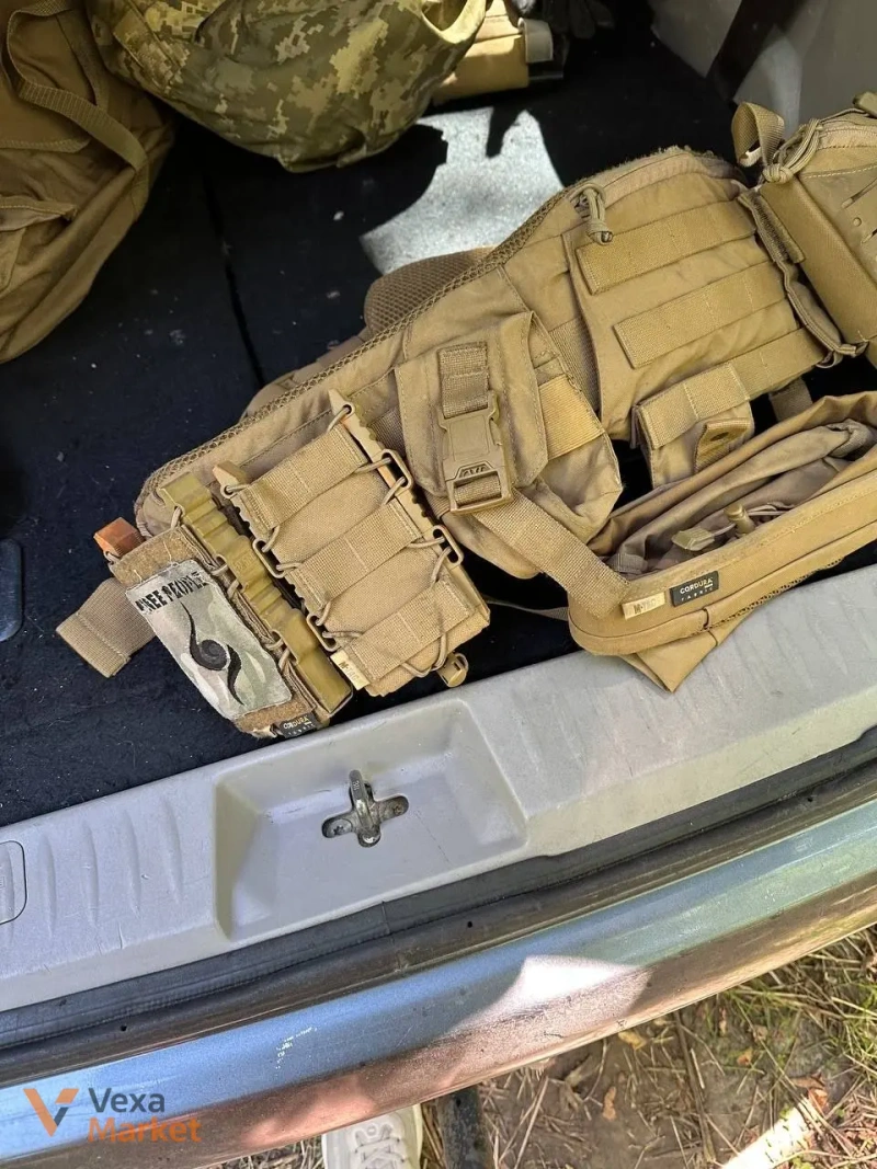 Бронежилет з комплектом, шолом, РПС та піджопник M-TAC — фото 3