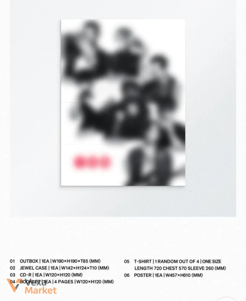 BTS - ARIRANG T-Shirt CD Box Set — фото 8