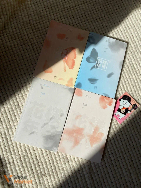 BTS The Most Beautiful Moment in Life Part 1 & Part 2 (CD, Photobook, Photocard)