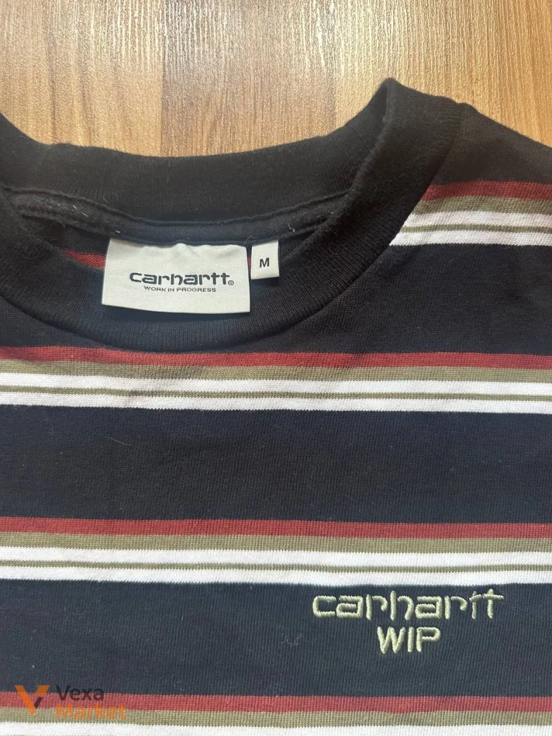 Carhartt WIP футболка в полоску, размер М — фото 3