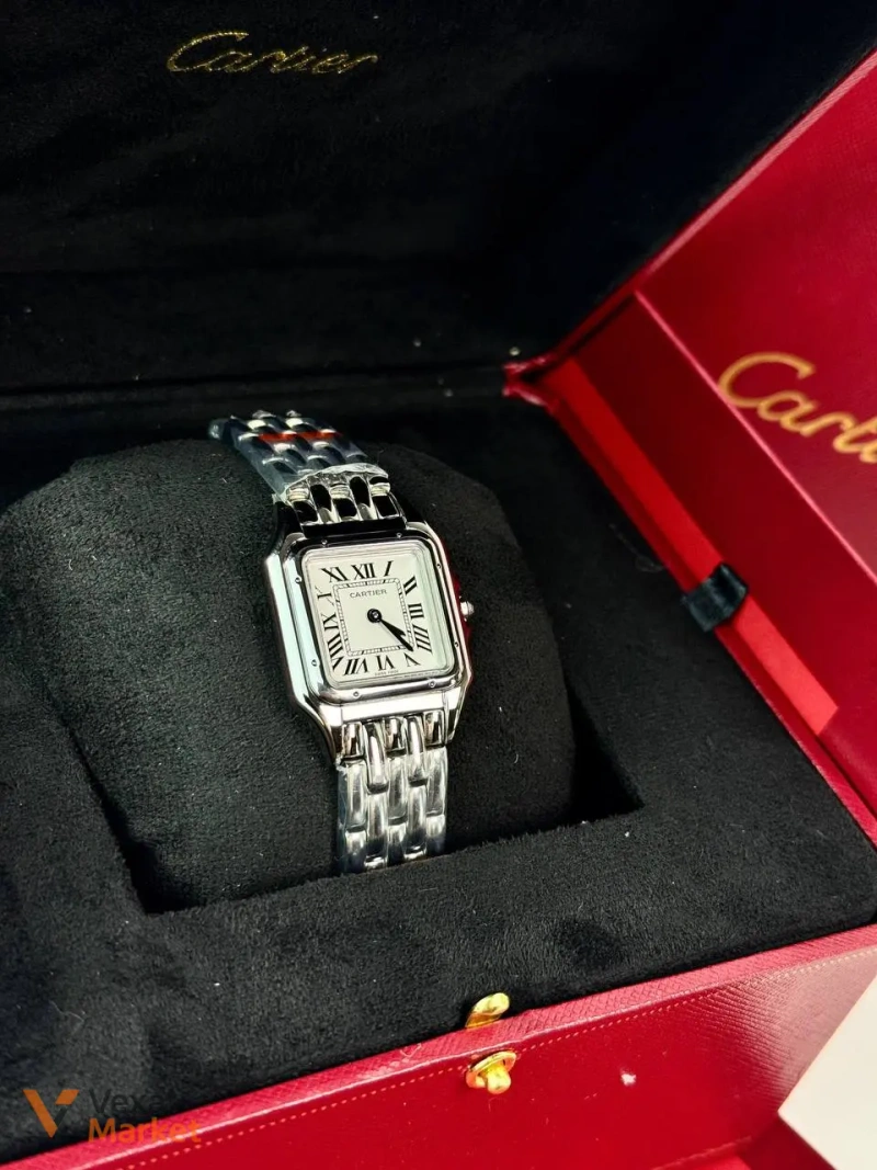Cartier Panther Medium кварцевые часы — фото 5