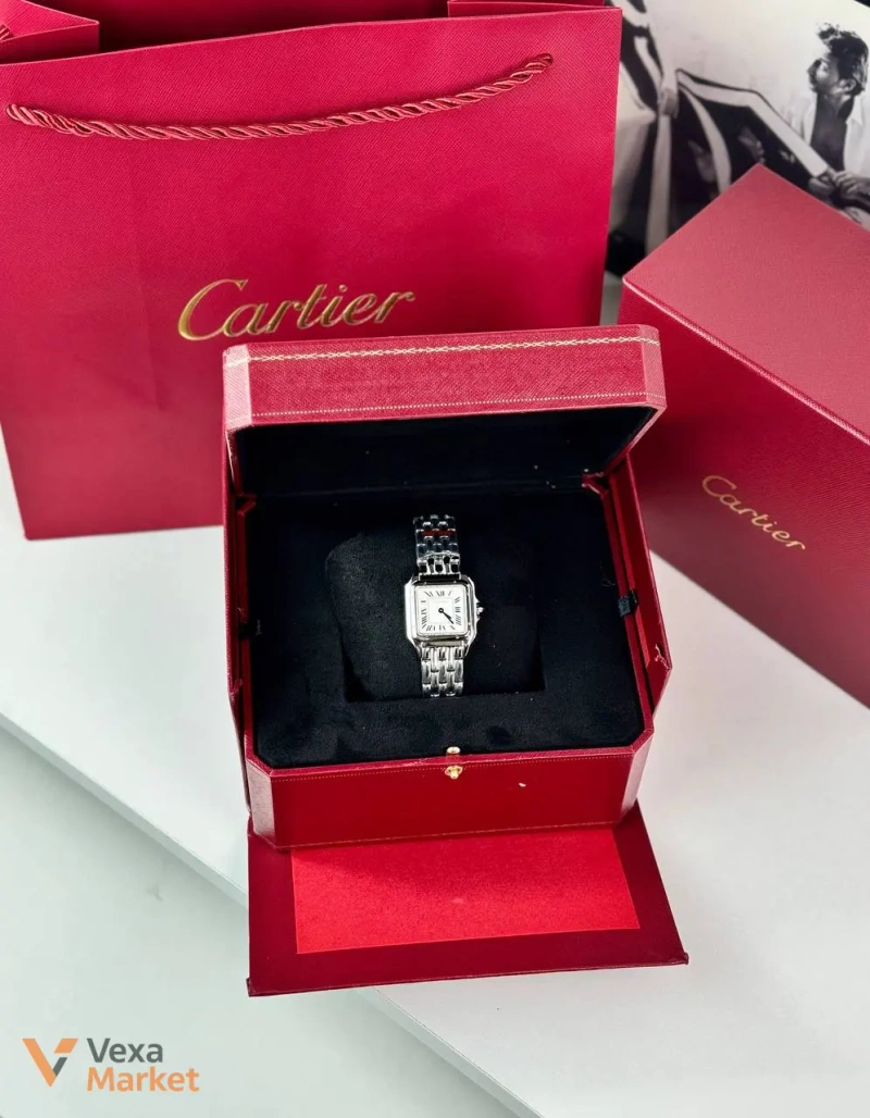 Cartier Panther Medium кварцевые часы — фото 6