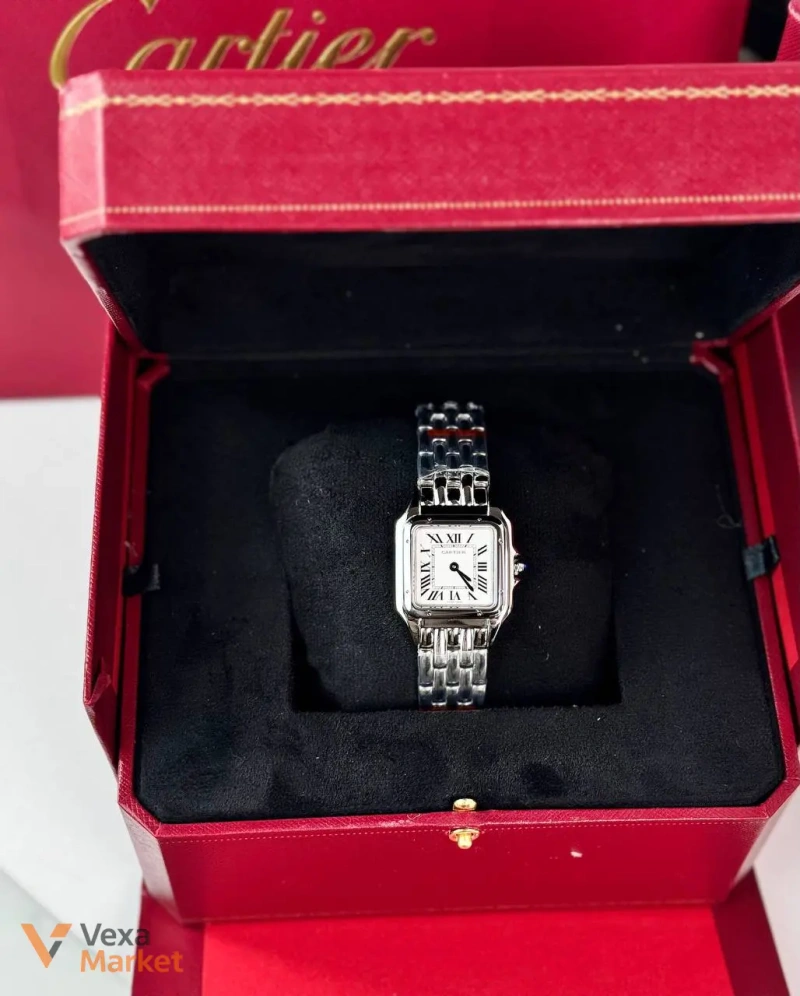 Cartier Panther Medium кварцевые часы — фото 7