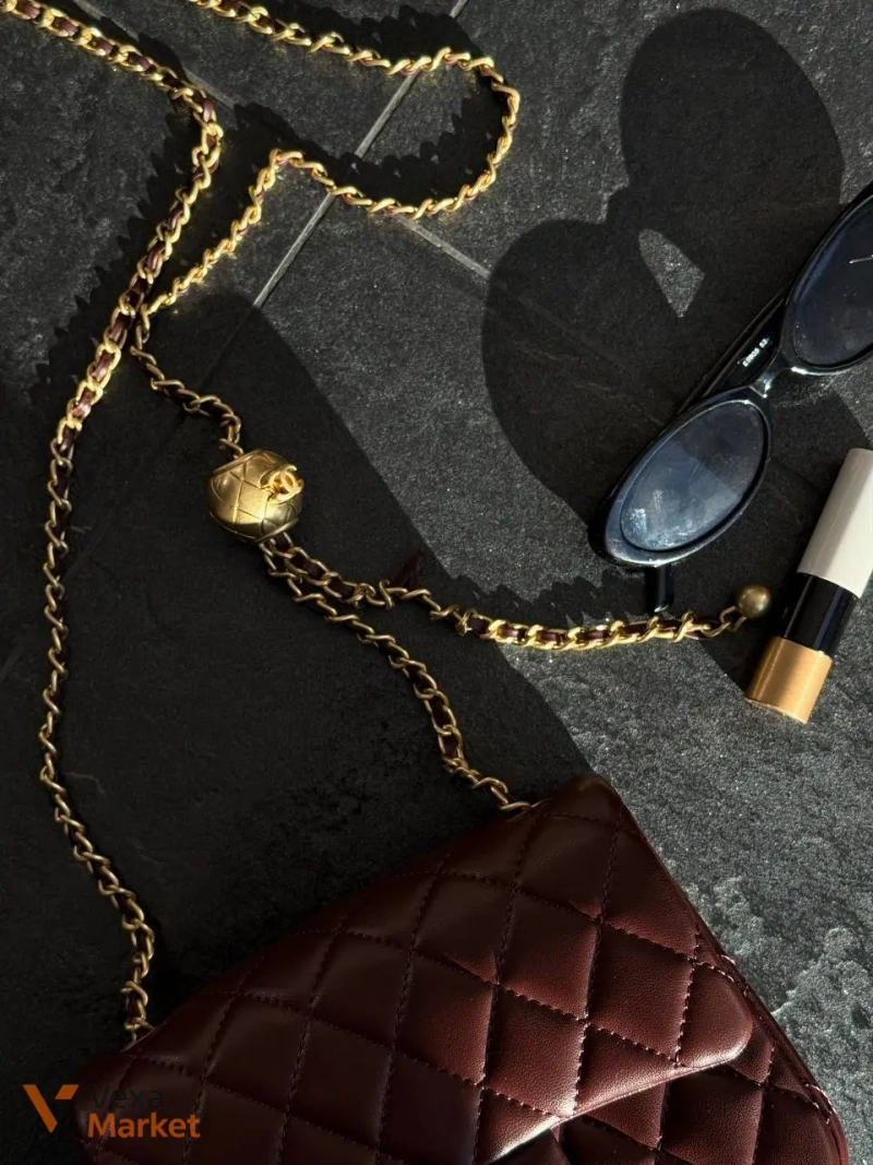 Chanel Classic Mini сумка з гладкої шкіри — фото 4