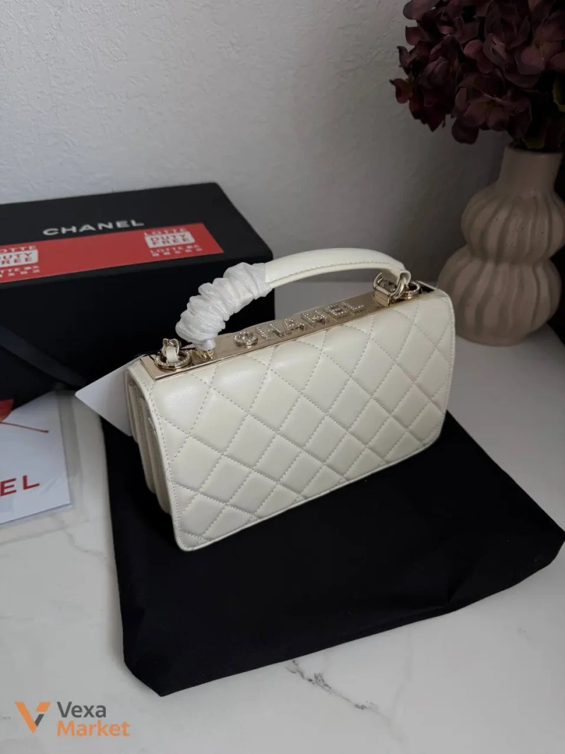 Chanel Wallet біло-молочний — фото 3